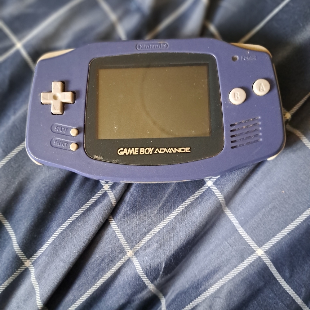 Nintendo Blue Handheld Console with Classic Design
